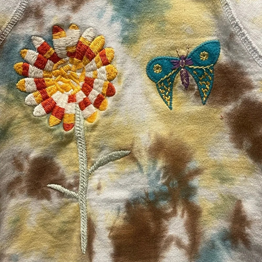 LUCKY BRAND Vintage Embroidered Tie Dye Toddler Sweatshirt - Picture 5 of 13